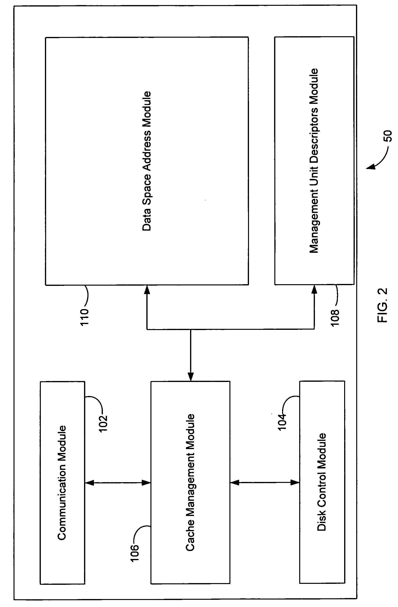 Method, system and circuit for efficiently managing a cache storage device