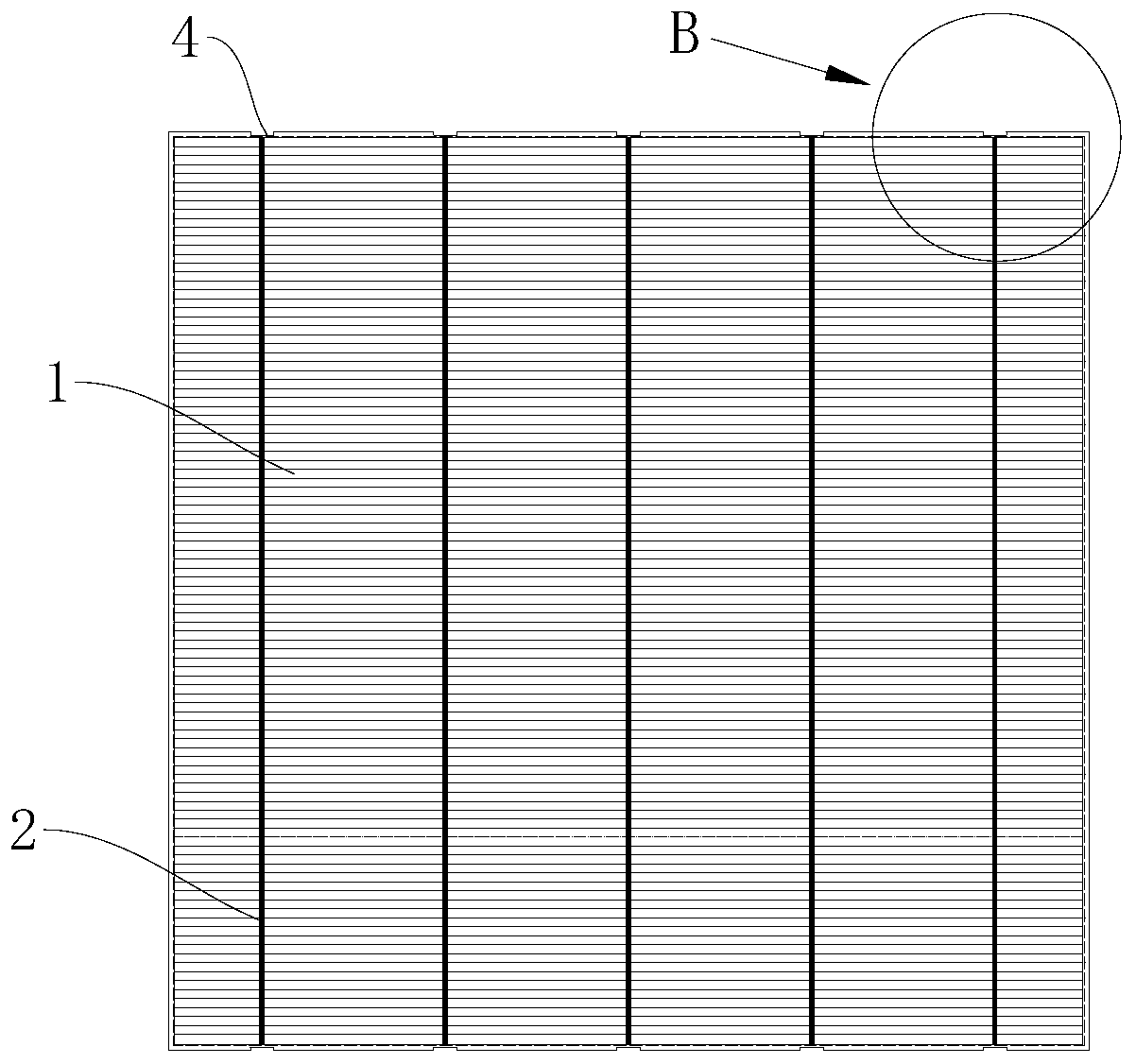 Solar cell, solar cell string and solar cell module