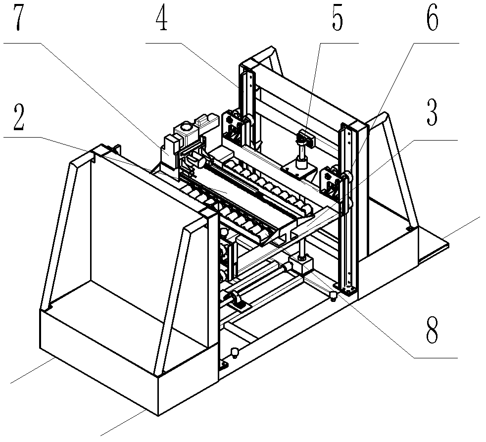 Replacing device for battery boxes of electric vehicle