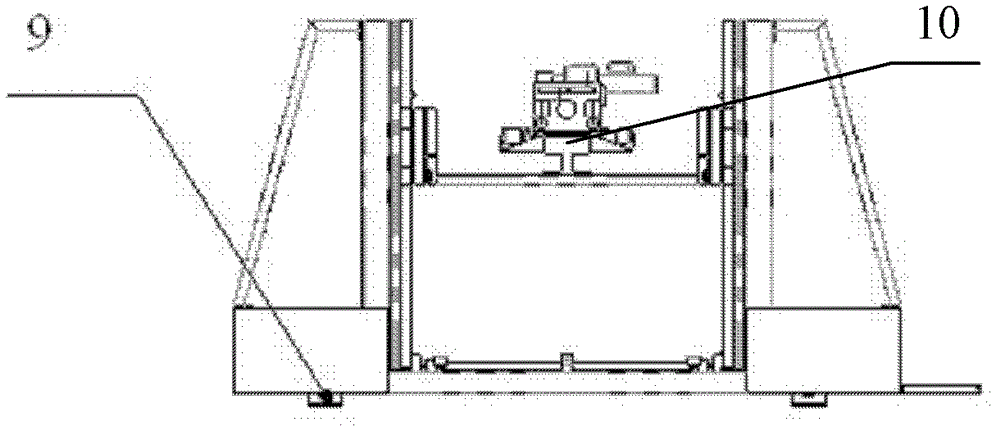 Replacing device for battery boxes of electric vehicle