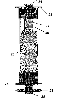 Device and method for fabric dyeing with supercritical carbon dioxide fluid