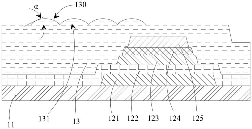 Total reflection type liquid crystal display panel