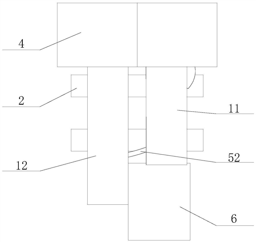 Stock bin discharging mechanism