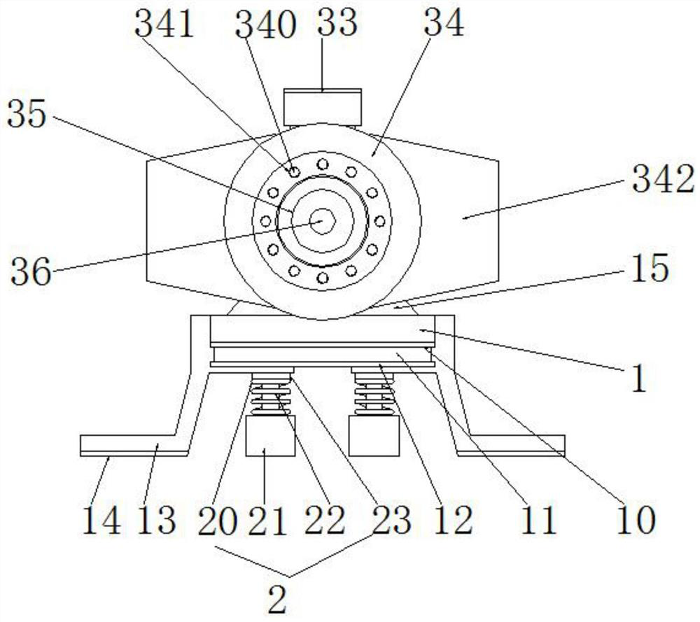 A flameproof three-phase motor