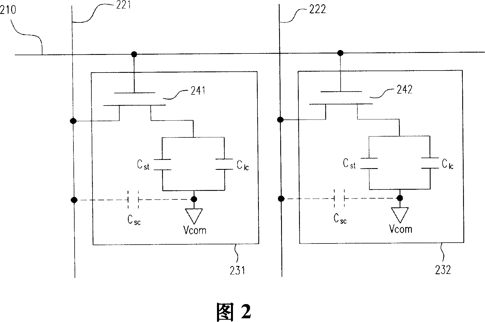 Device and method for decreasing display-panel string voice
