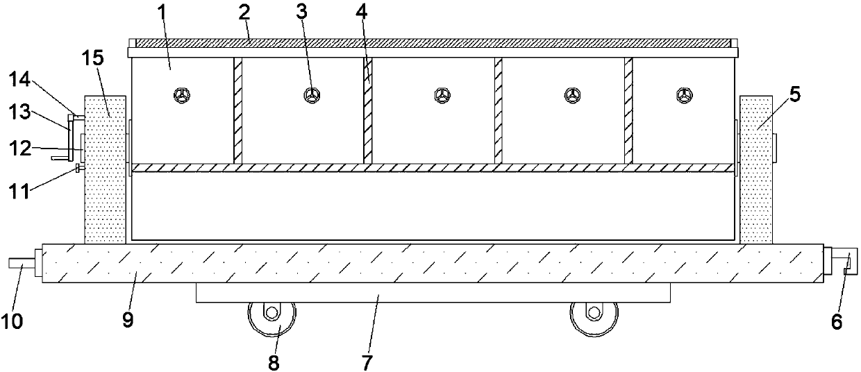 Mine car structure temporarily increasable in transport volume