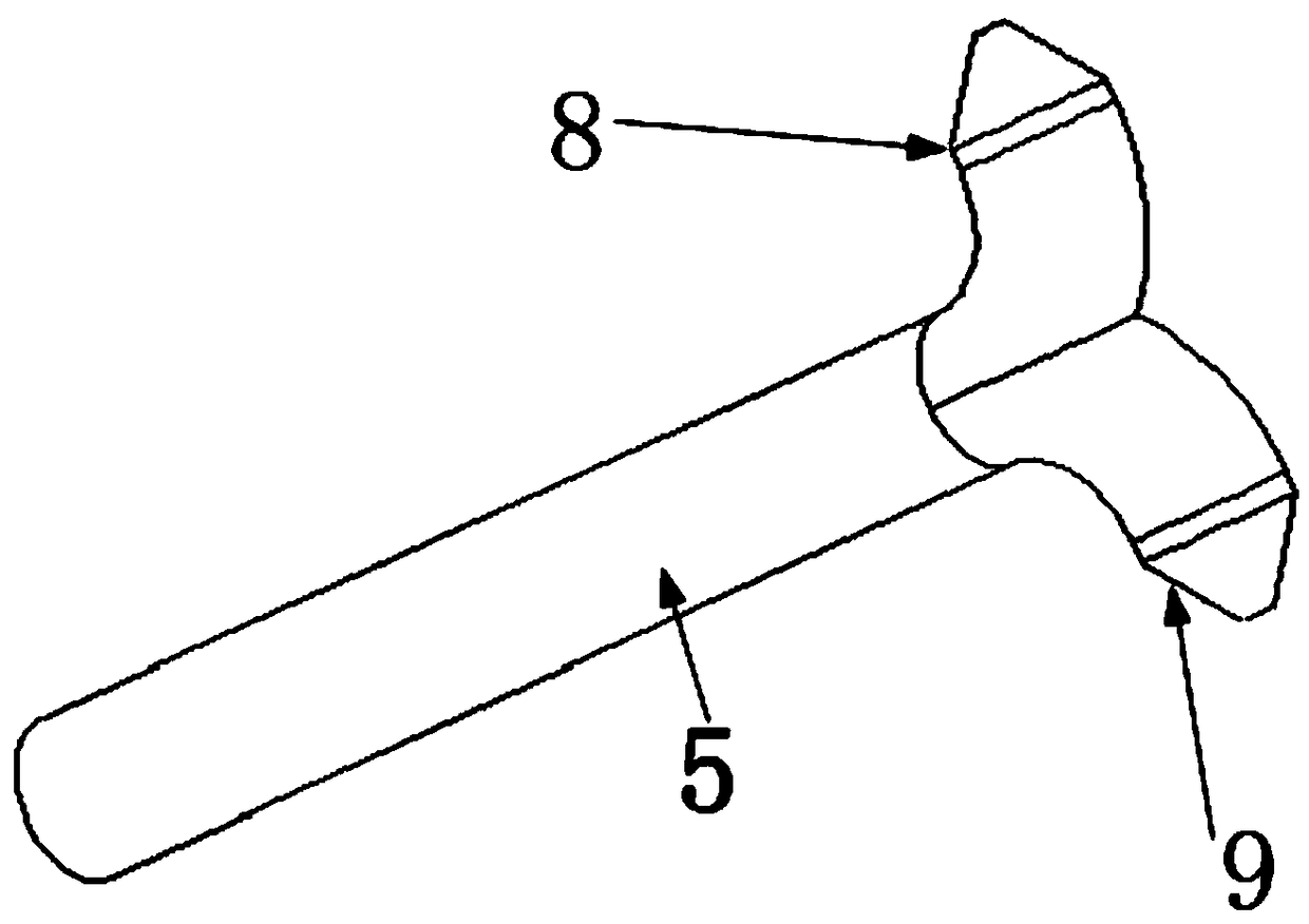 Supporting plate jetting combustion device with pulsed ignition source and ignition method