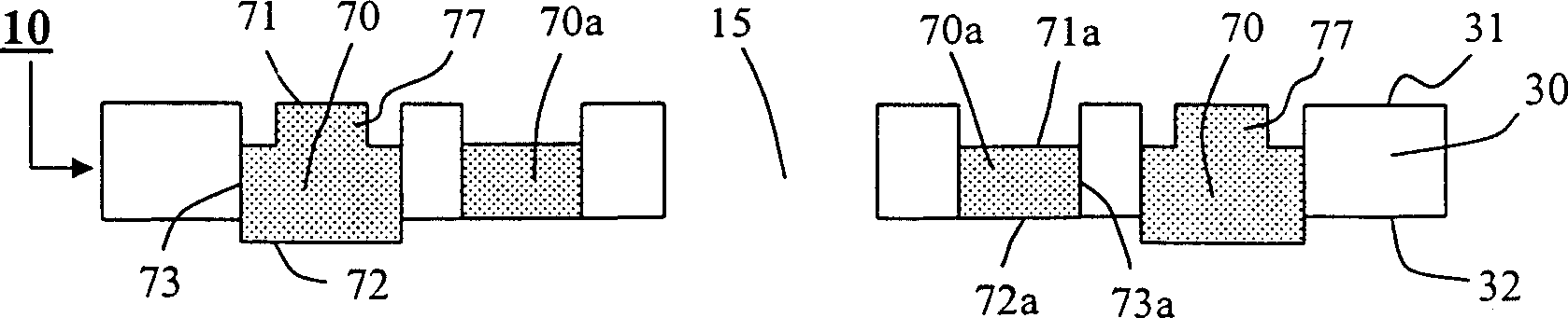 Circuit board of electronic device and mfg method thereof