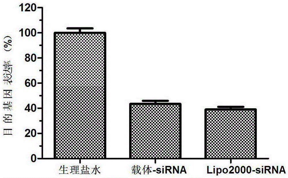 A novel hybrid nano calcium phosphate gene delivery system and its preparation method