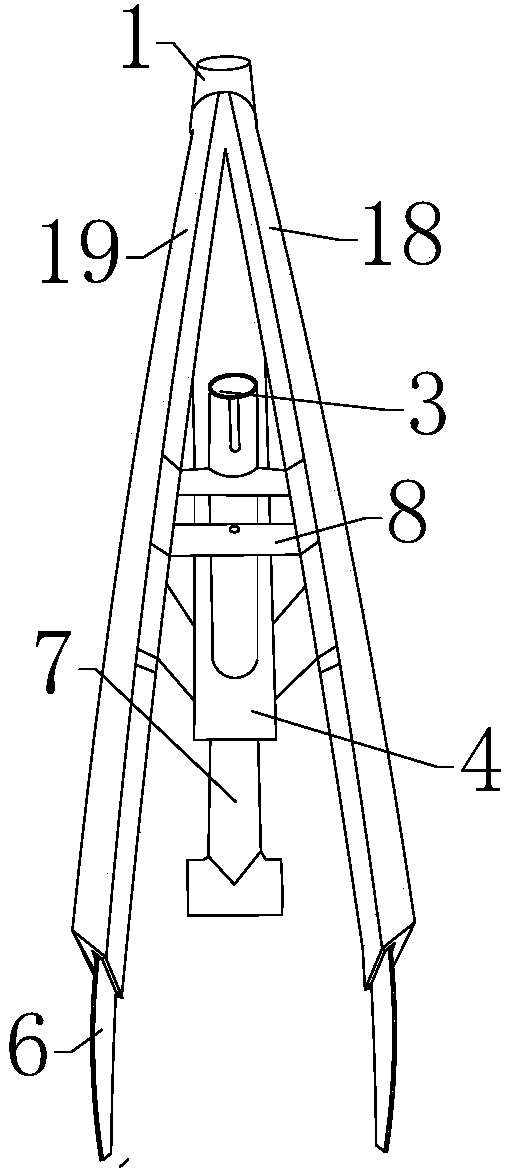 Shock-absorbing bicycle frame