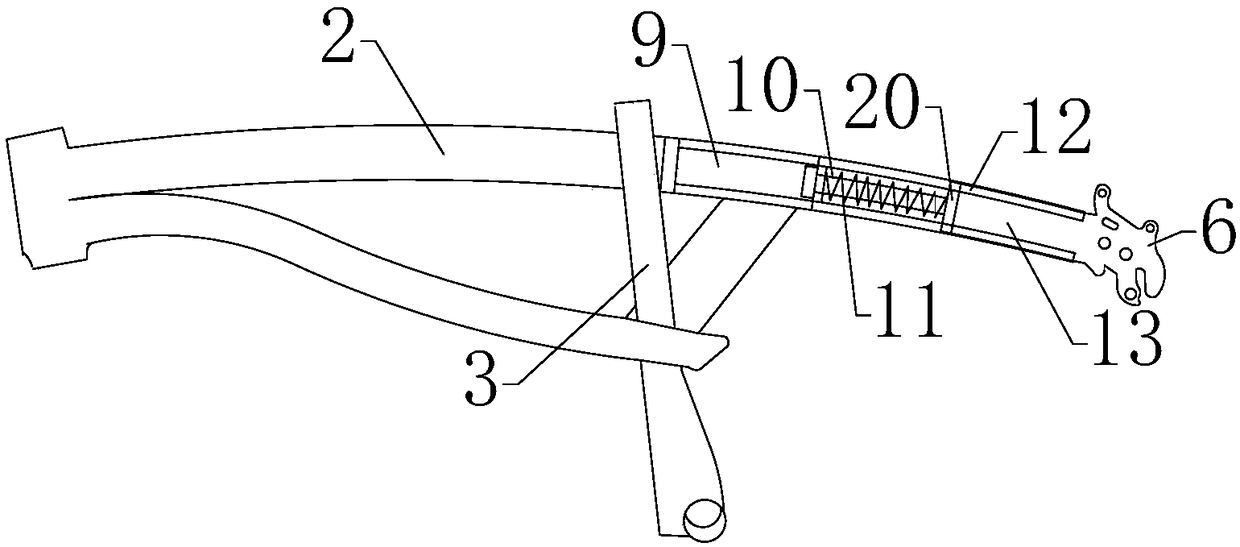 Shock-absorbing bicycle frame