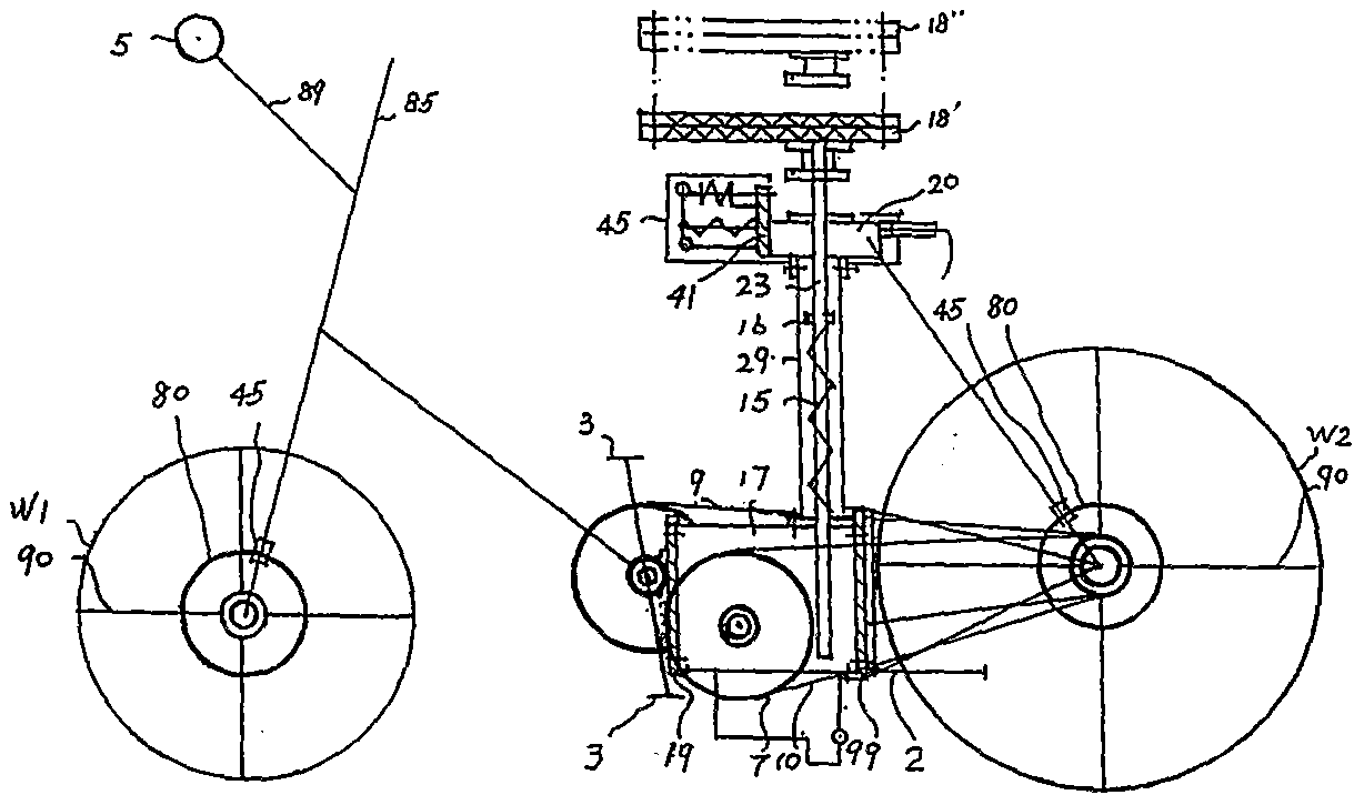 Fully automatic bicycle