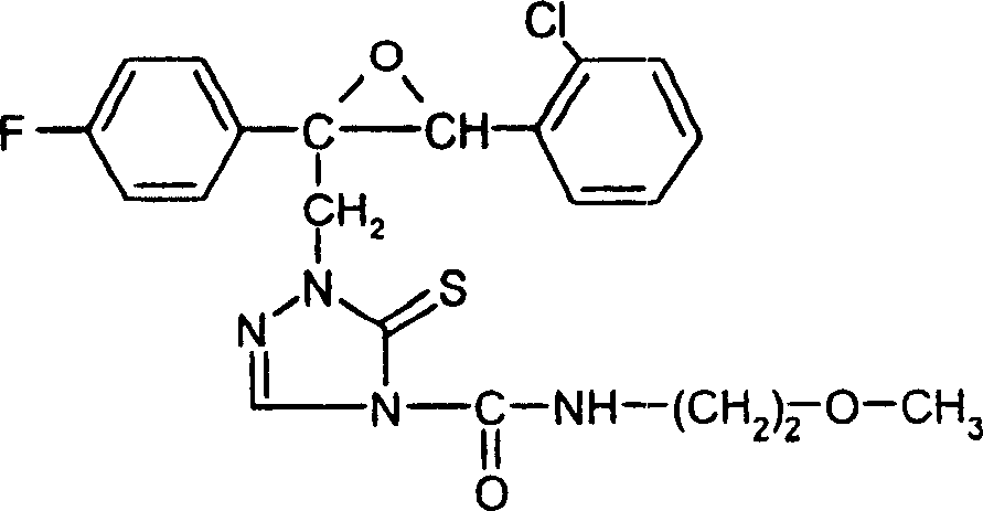 Oxyranyle-triazoline thiones and their use as microbicides