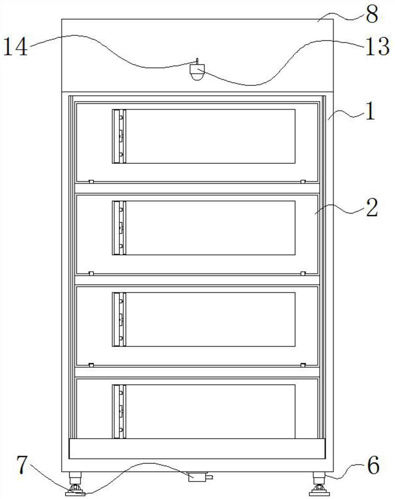 Classification management device convenient for file management