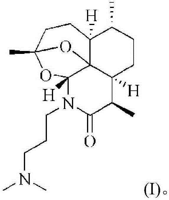 Artemisinin derivative, synthesis method and applications thereof