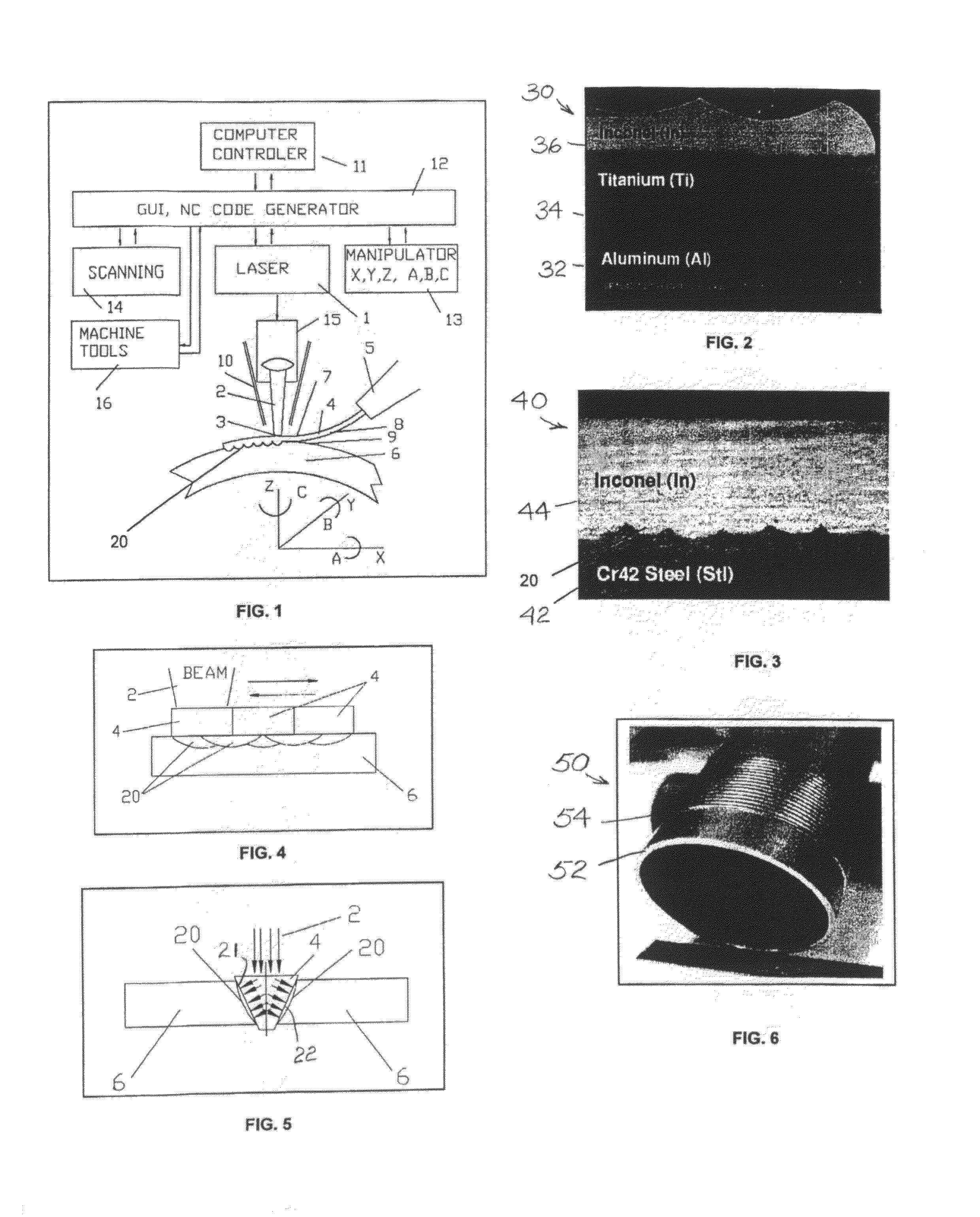 Process for energy beam solid-state metallurgical bonding of wires having two or more flat surfaces