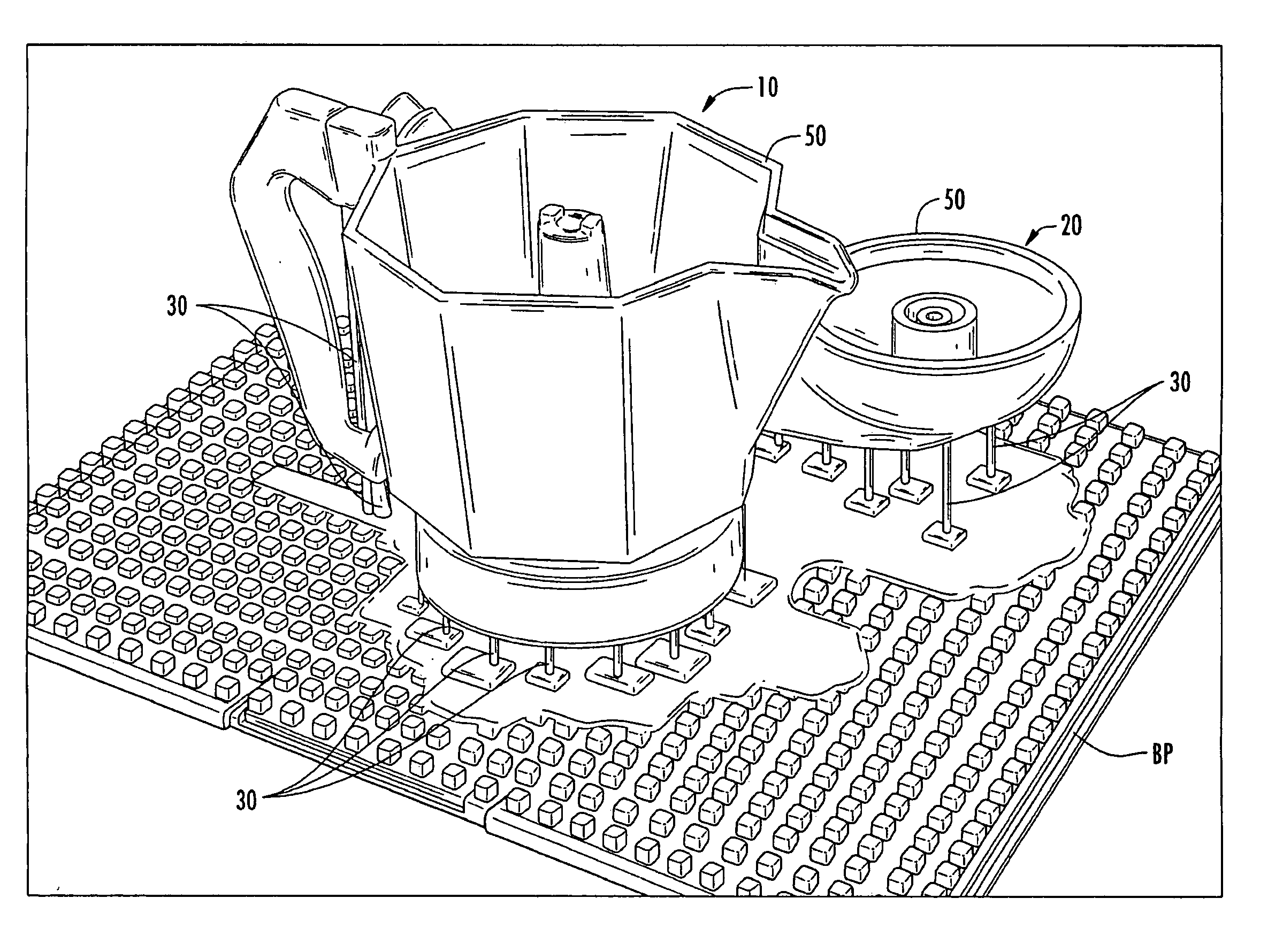 Region-Based Supports for Parts Produced by Solid Freeform Fabrication