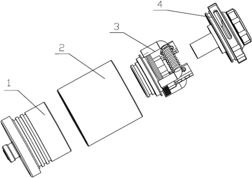 Atomizing core component, atomizer and electronic cigarette