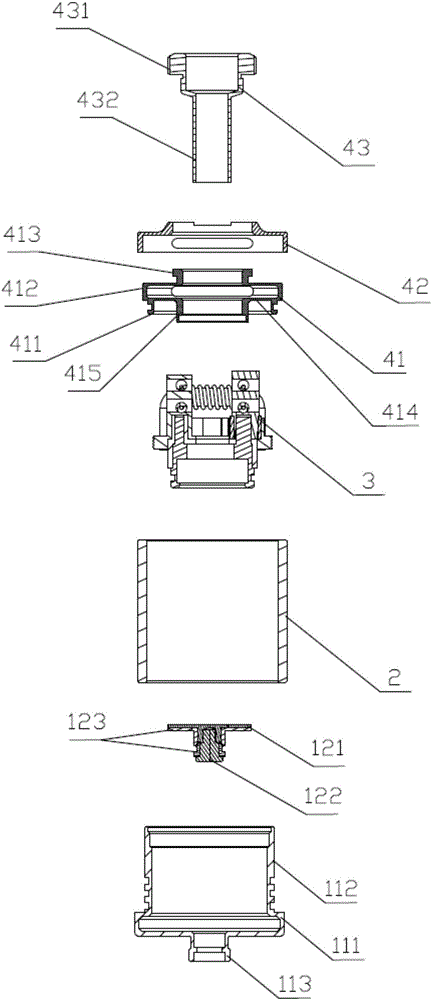 Atomizing core component, atomizer and electronic cigarette