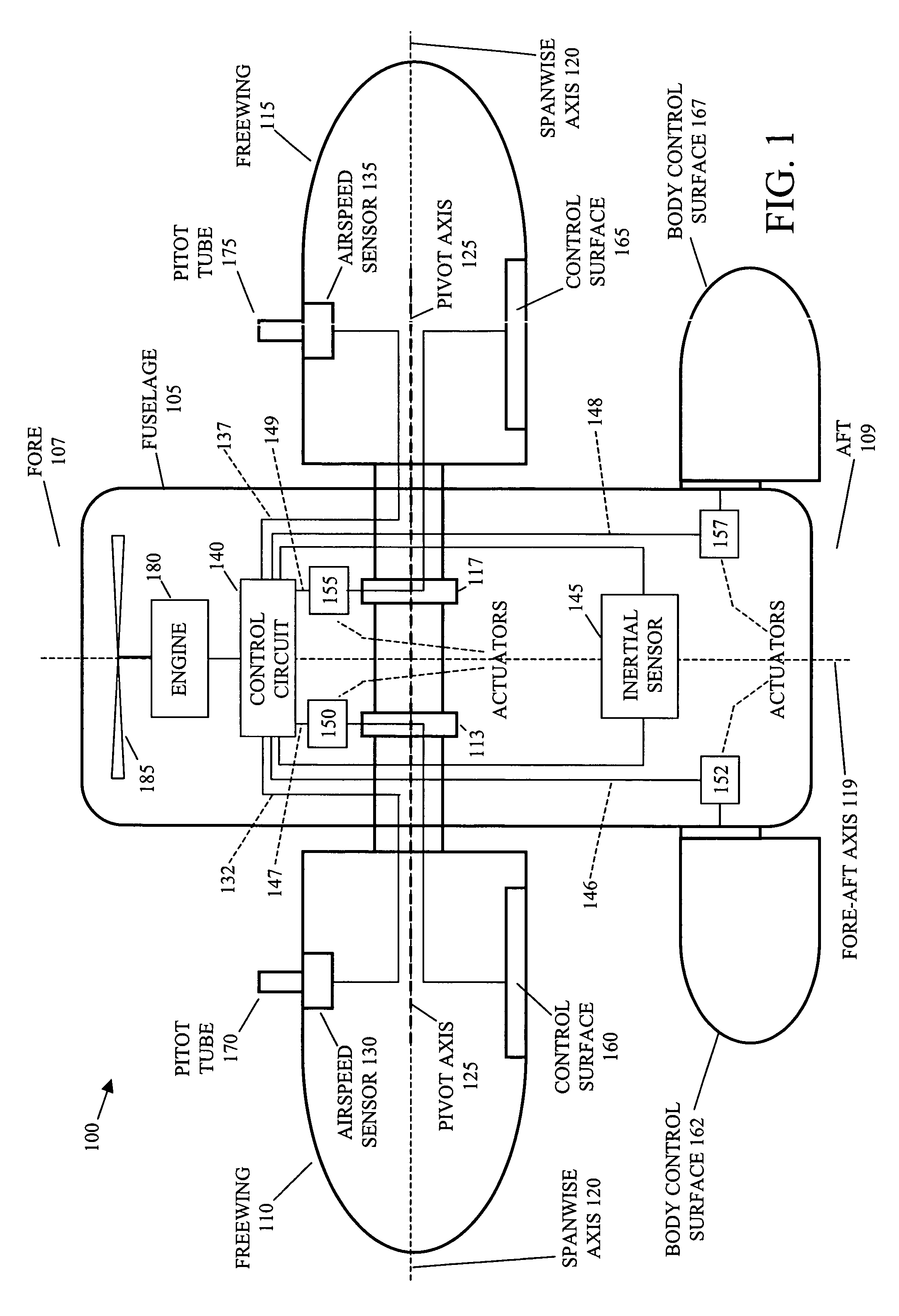 Inbound transition control for a tail-sitting vertical take off and landing aircraft