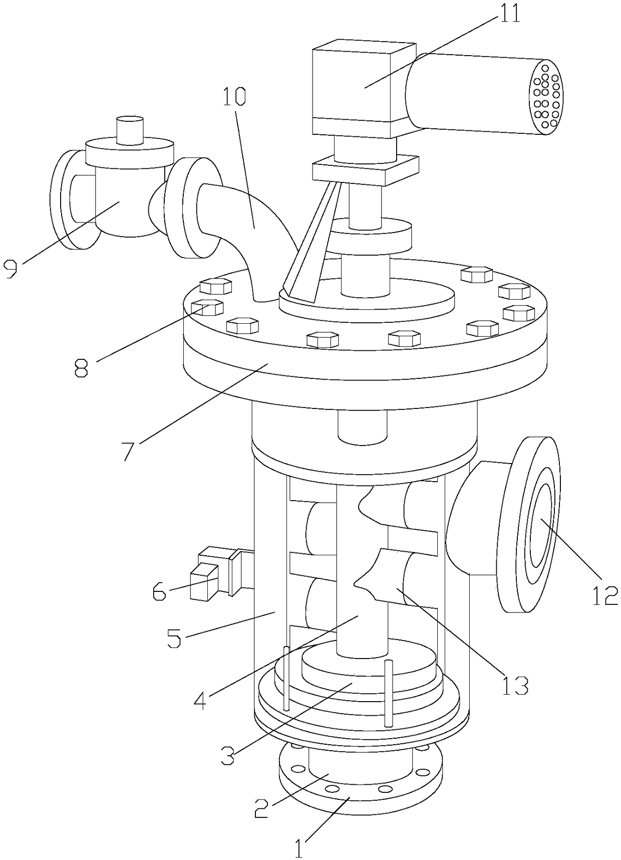 Dry tooth type power box garden energy-saving water spraying device