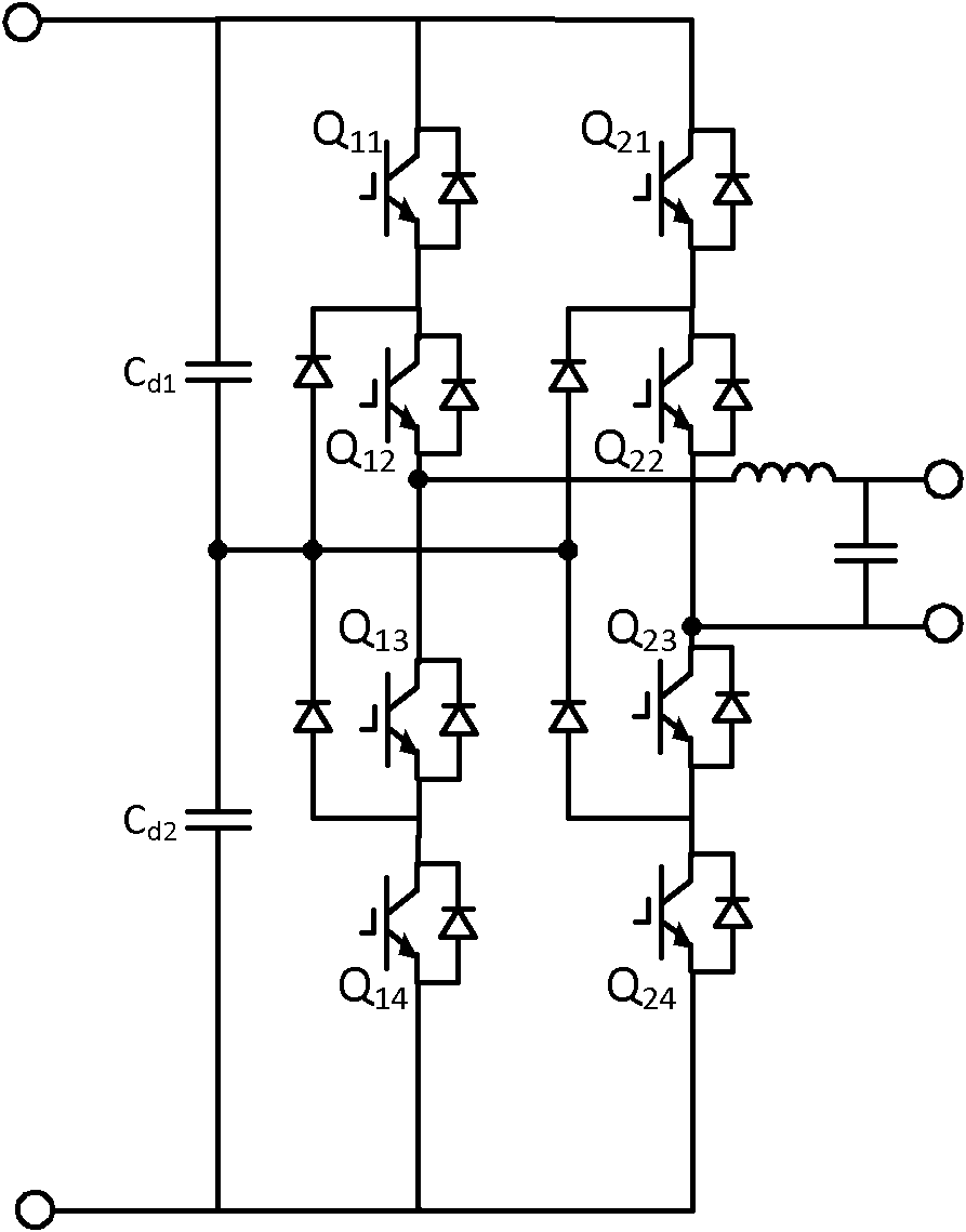Power electronic transformer based on simple PFC (Power Factor Correction)