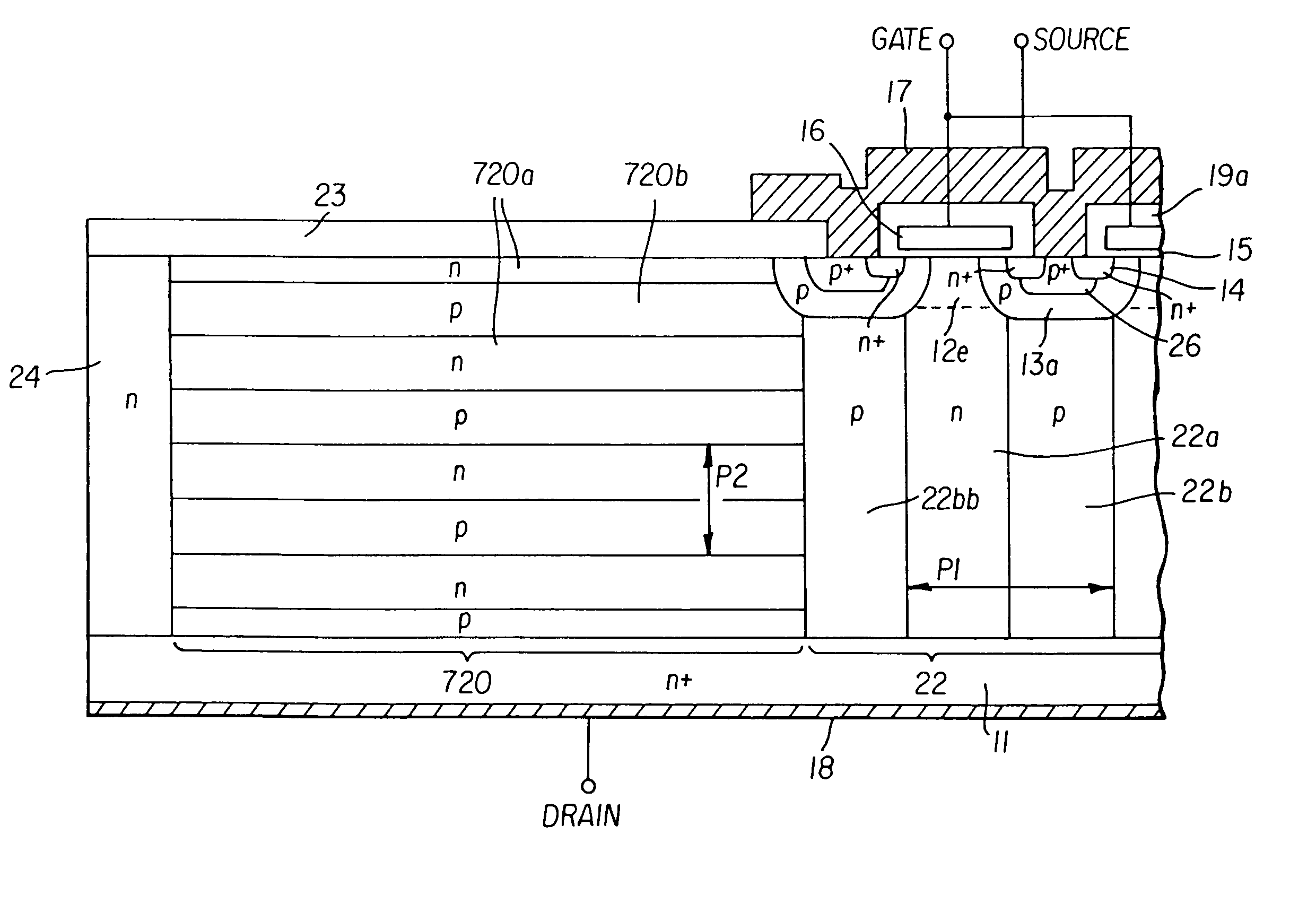 Super-junction semiconductor device and method of manufacturing the same