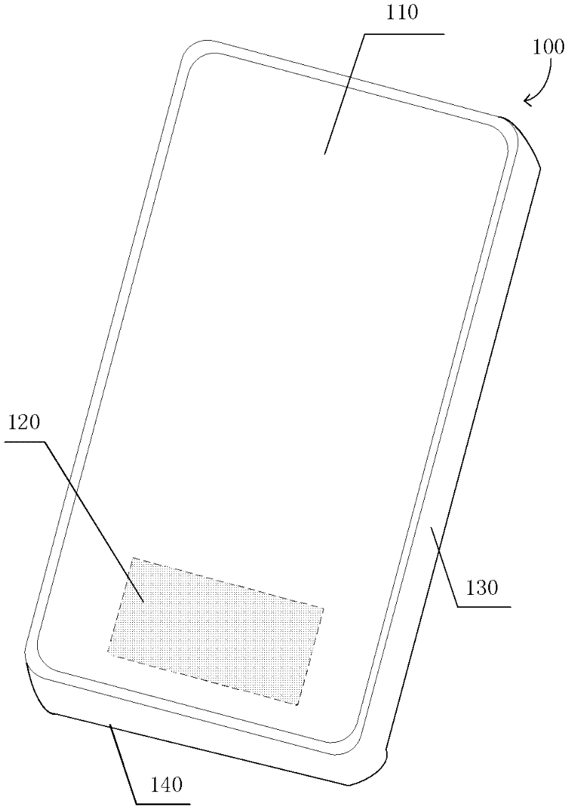 Approaching detection device and mobile terminal