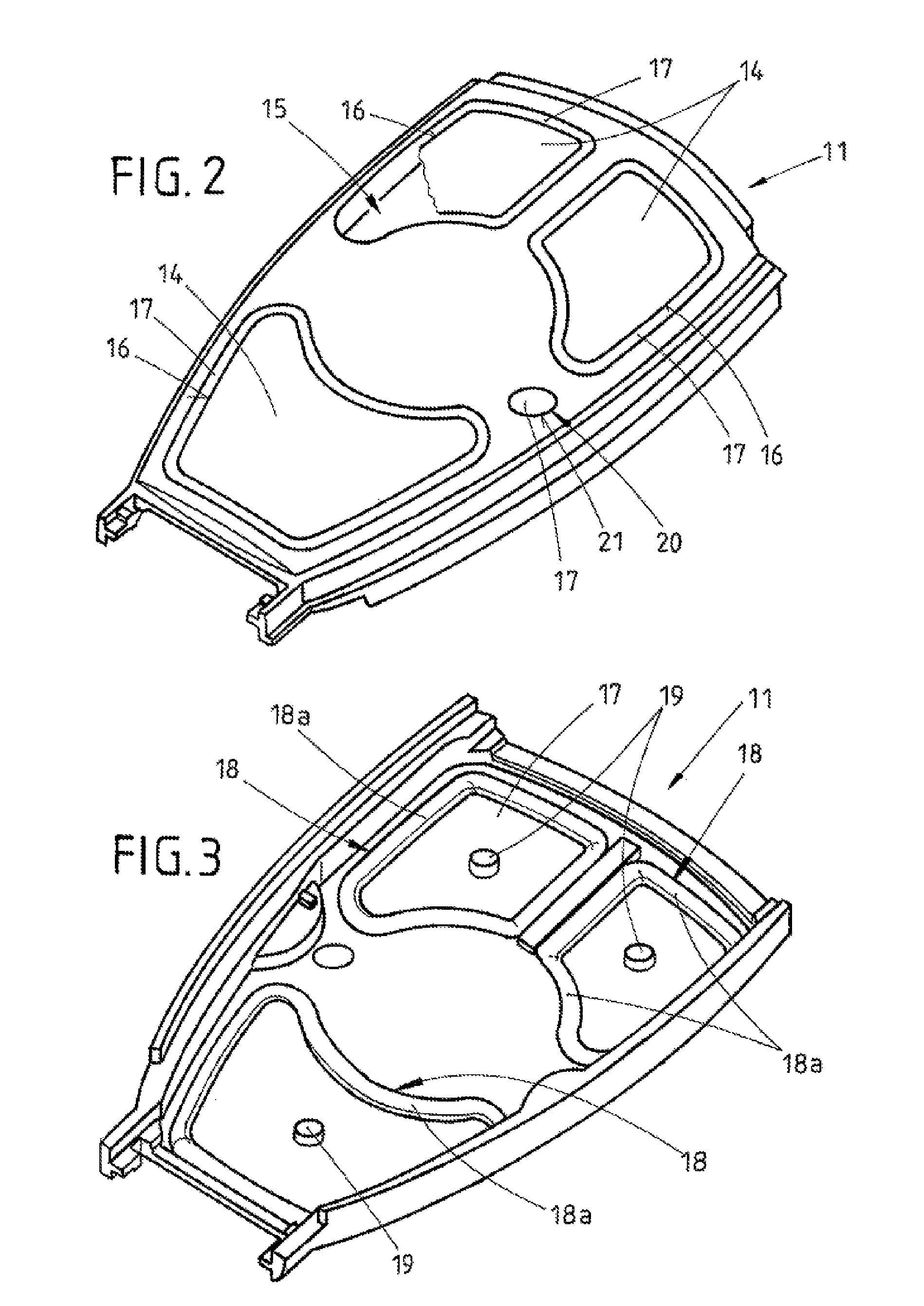 Mobile actuating device