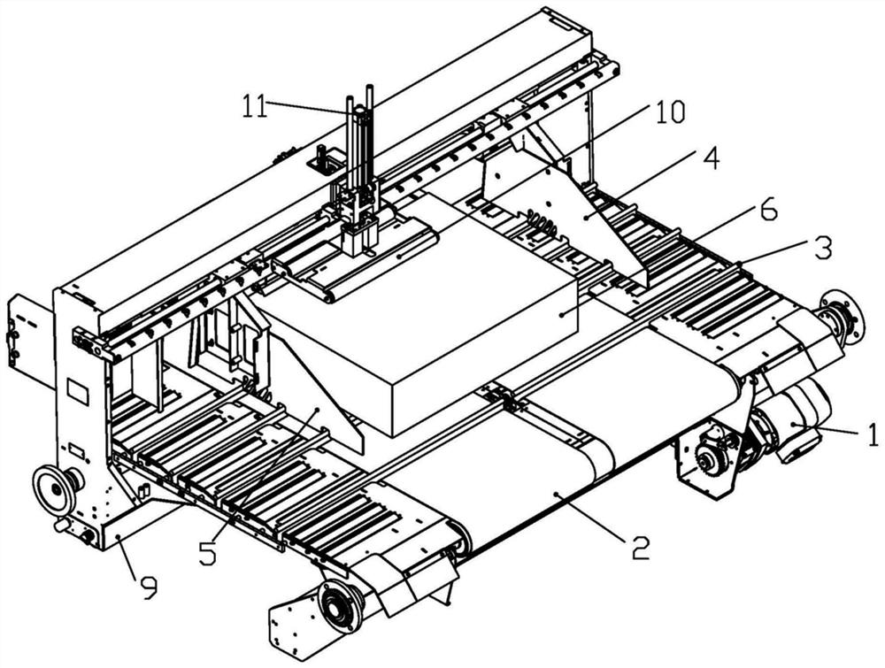 Paper arranging device used before corrugated paper laying of paper feeder