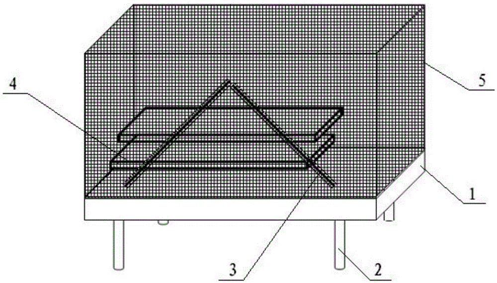 A kind of fermentation bed ecological snake raising method