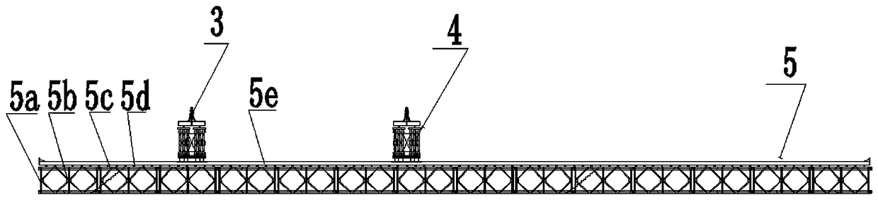 A hoisting portal frame and its application method in the construction of special-shaped antisymmetric steel main tower