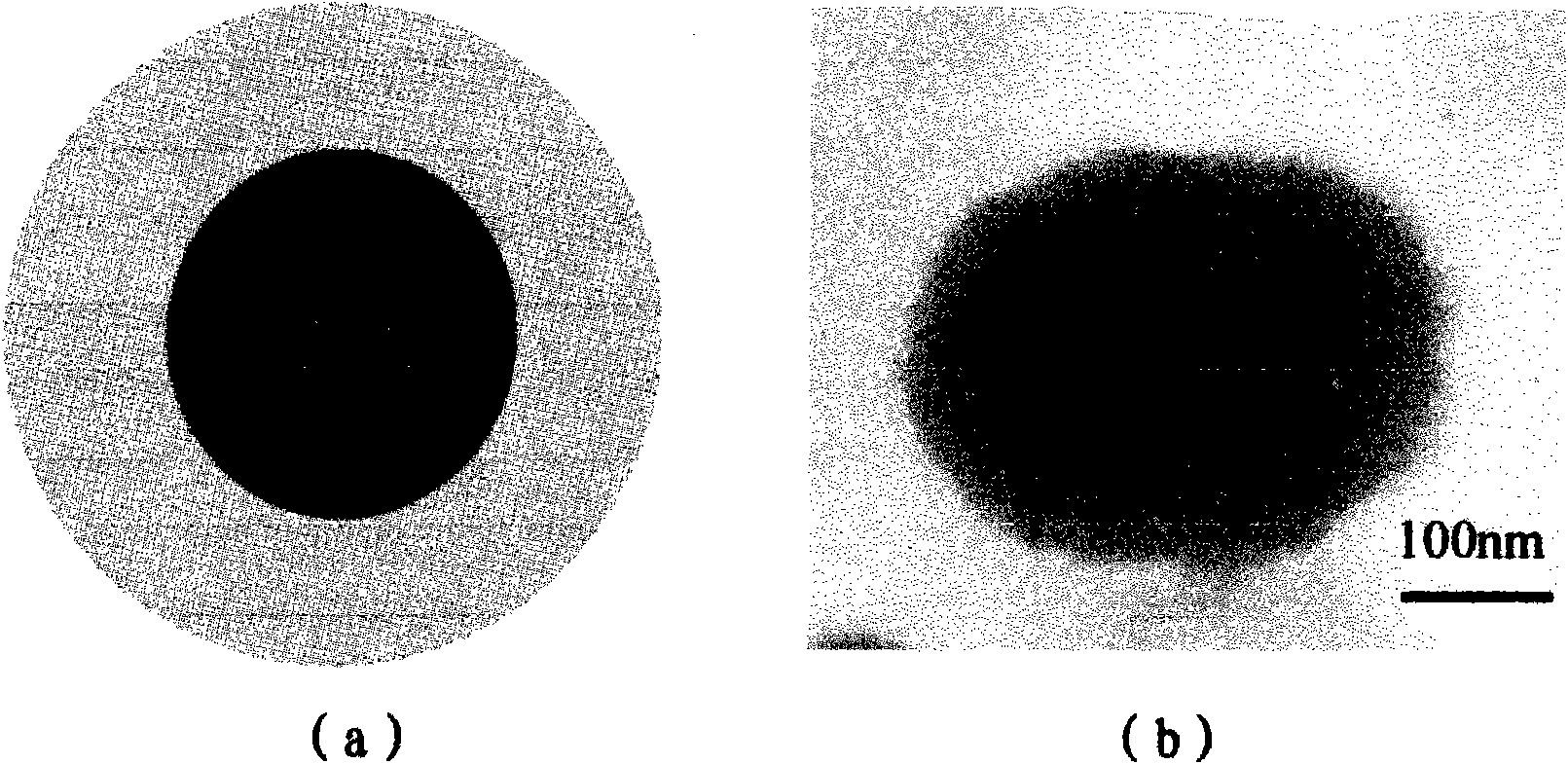 Polyvinyl alcohol/inorganic nanometer oxide particle composite material and preparation method thereof