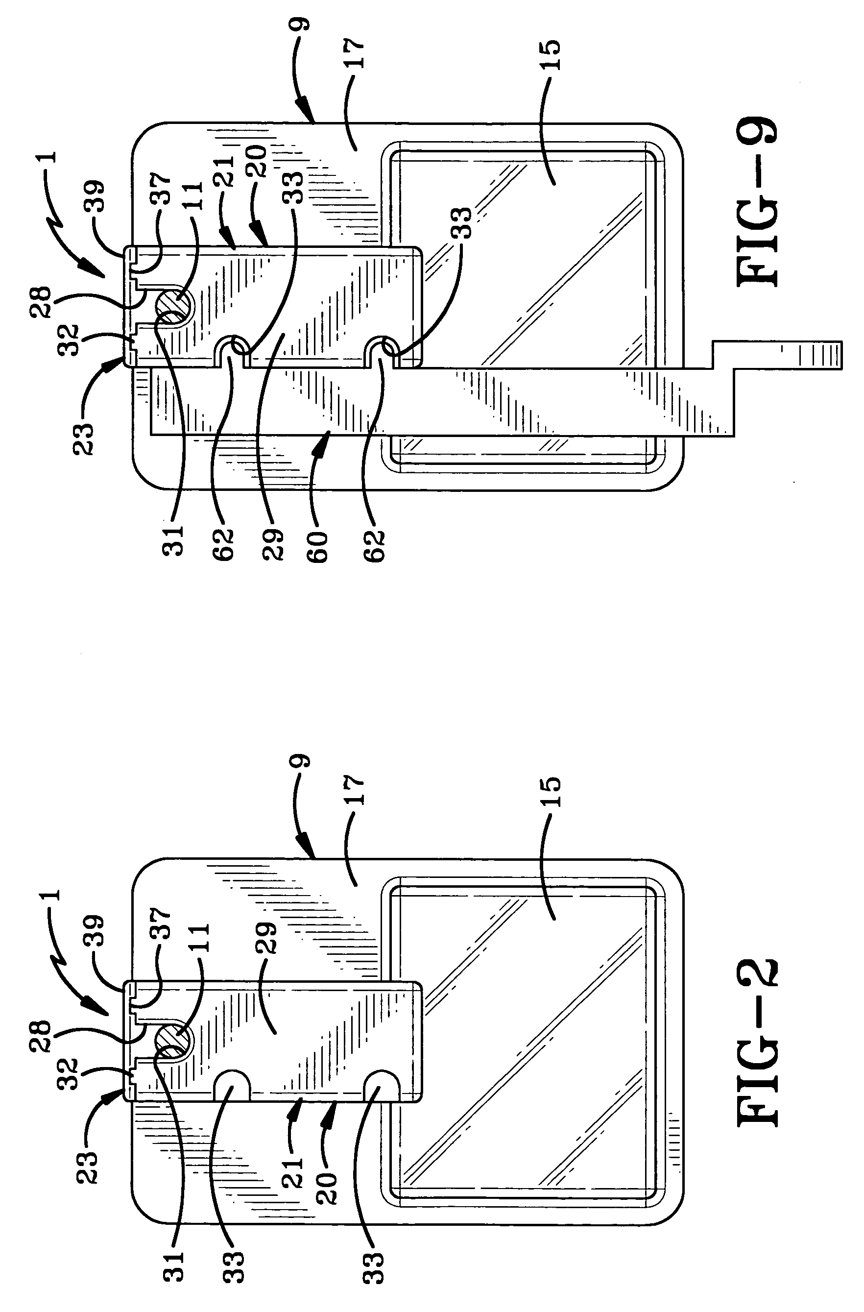 Display rod security device