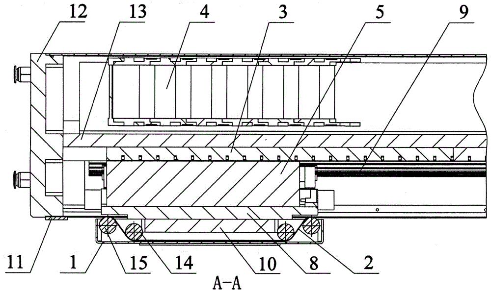 Protective conveying mechanism for high-cleanliness working spaces