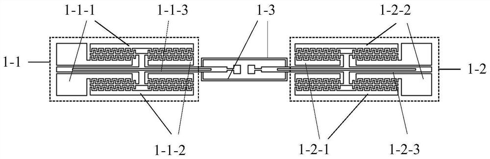 A device for directly measuring the amplitude ratio of weakly coupled resonators