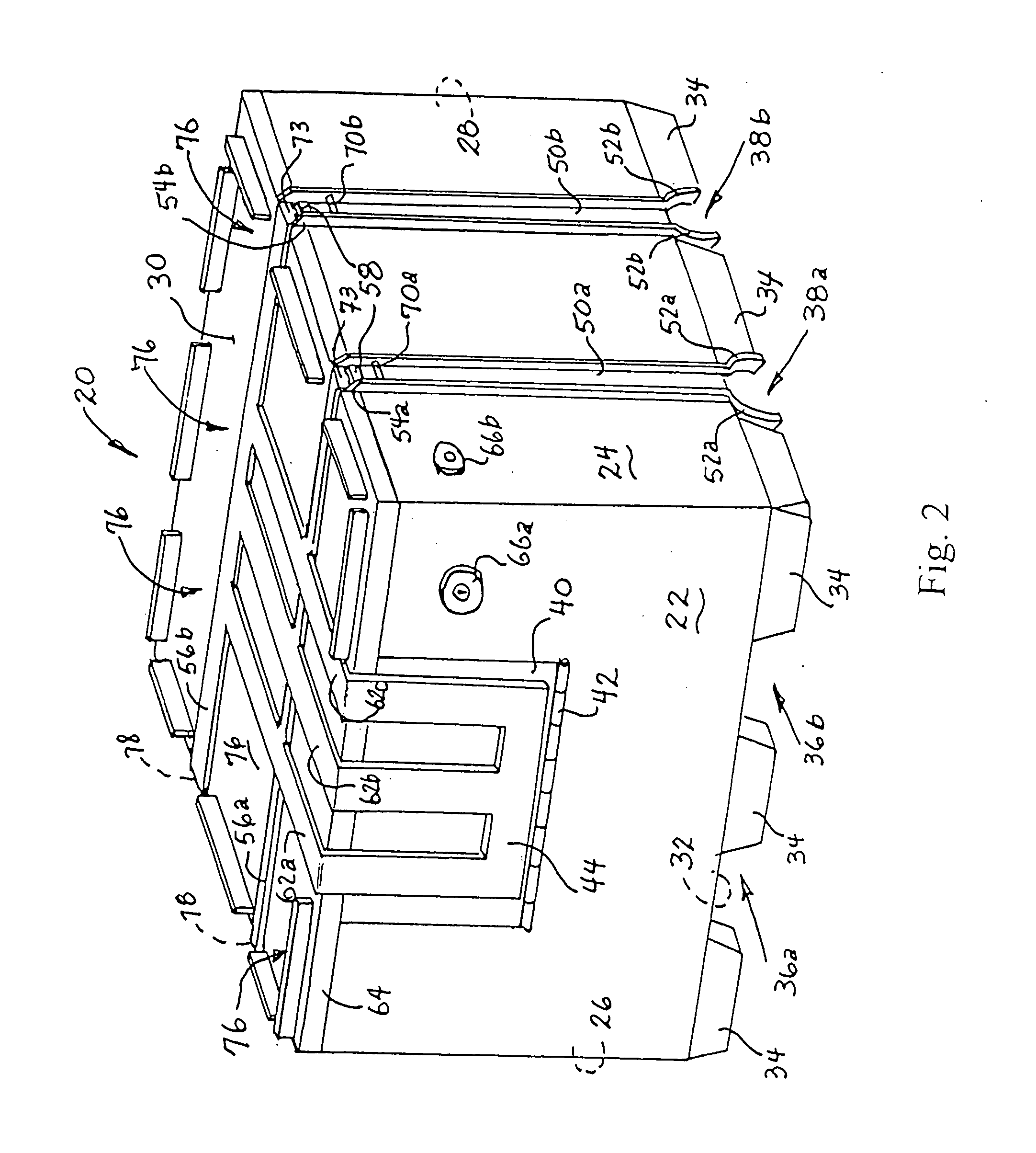 Private pallet-box cargo shipping system