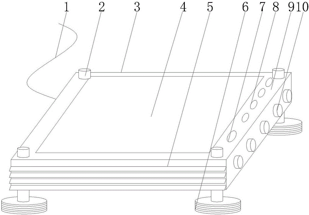 Liquid crystal backlight module group processing method with brightness induction adjustment