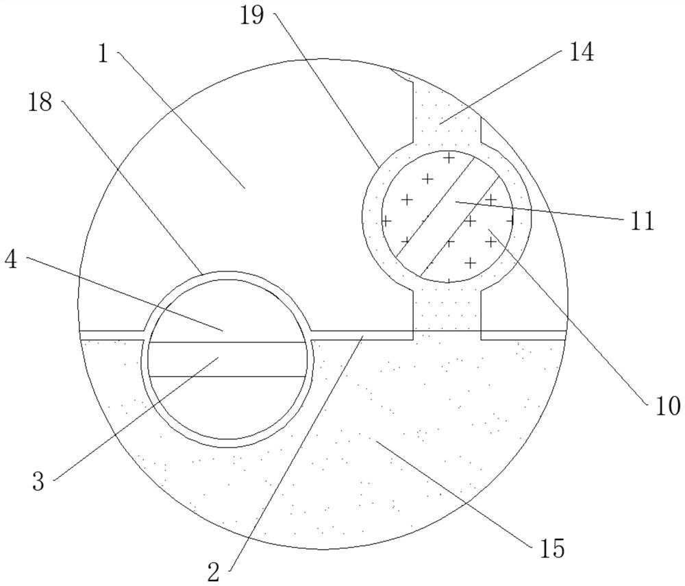 A tile anti-aircraft drum repair combination ball for building and its construction method