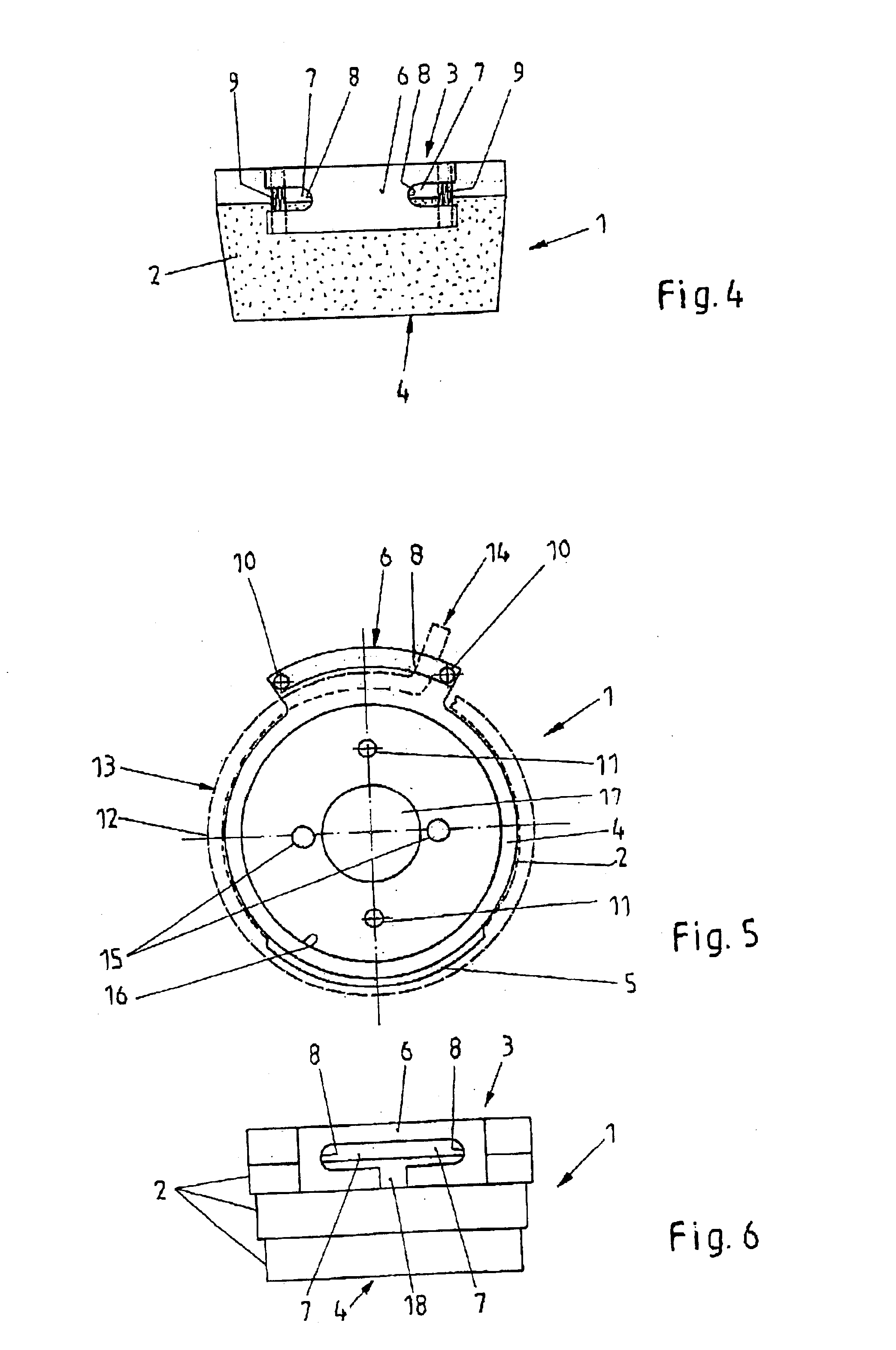 Spring holding cone for holding a spring end of a spiral torsion spring