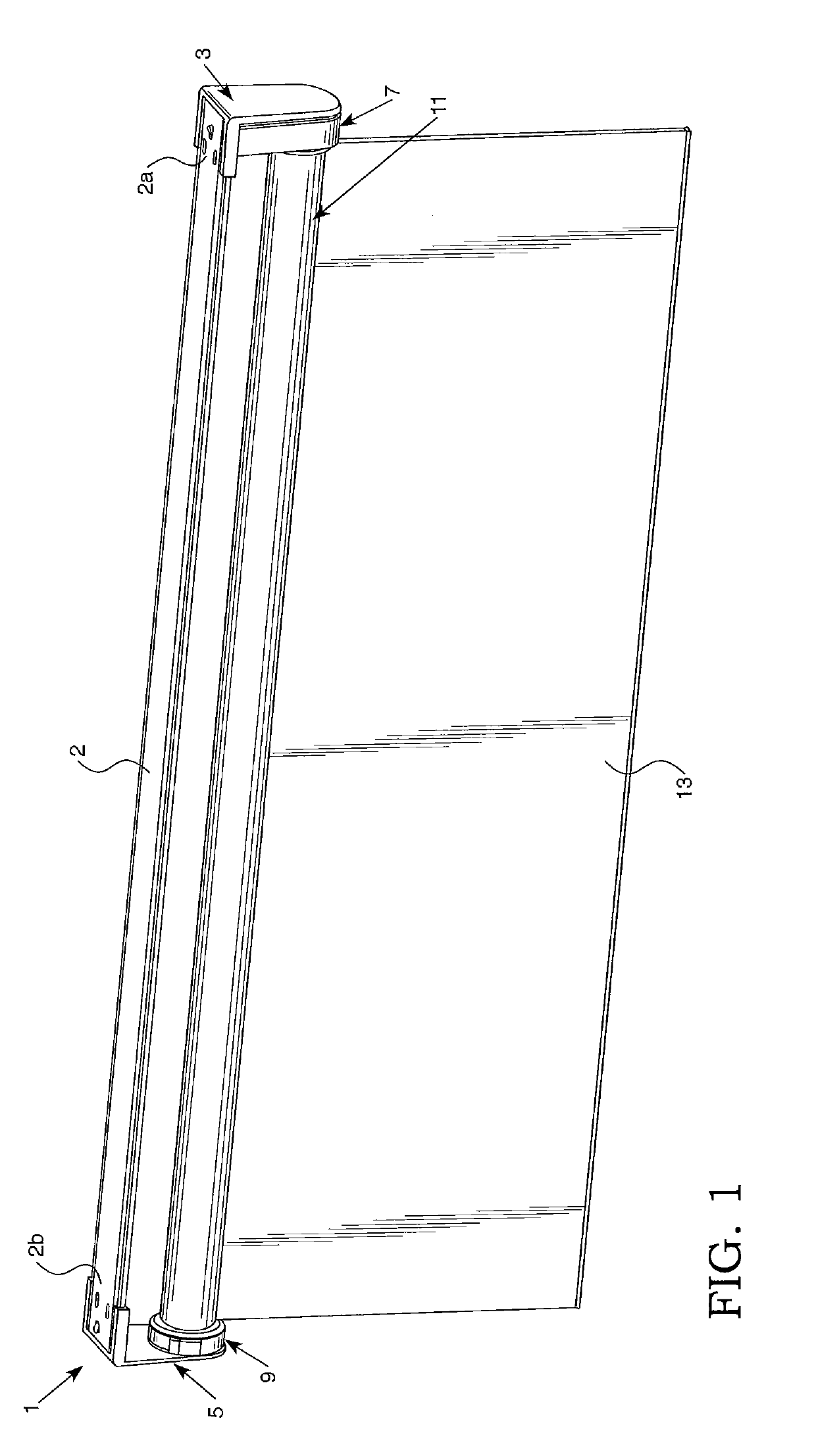 Window covering and stability mechanism for the same