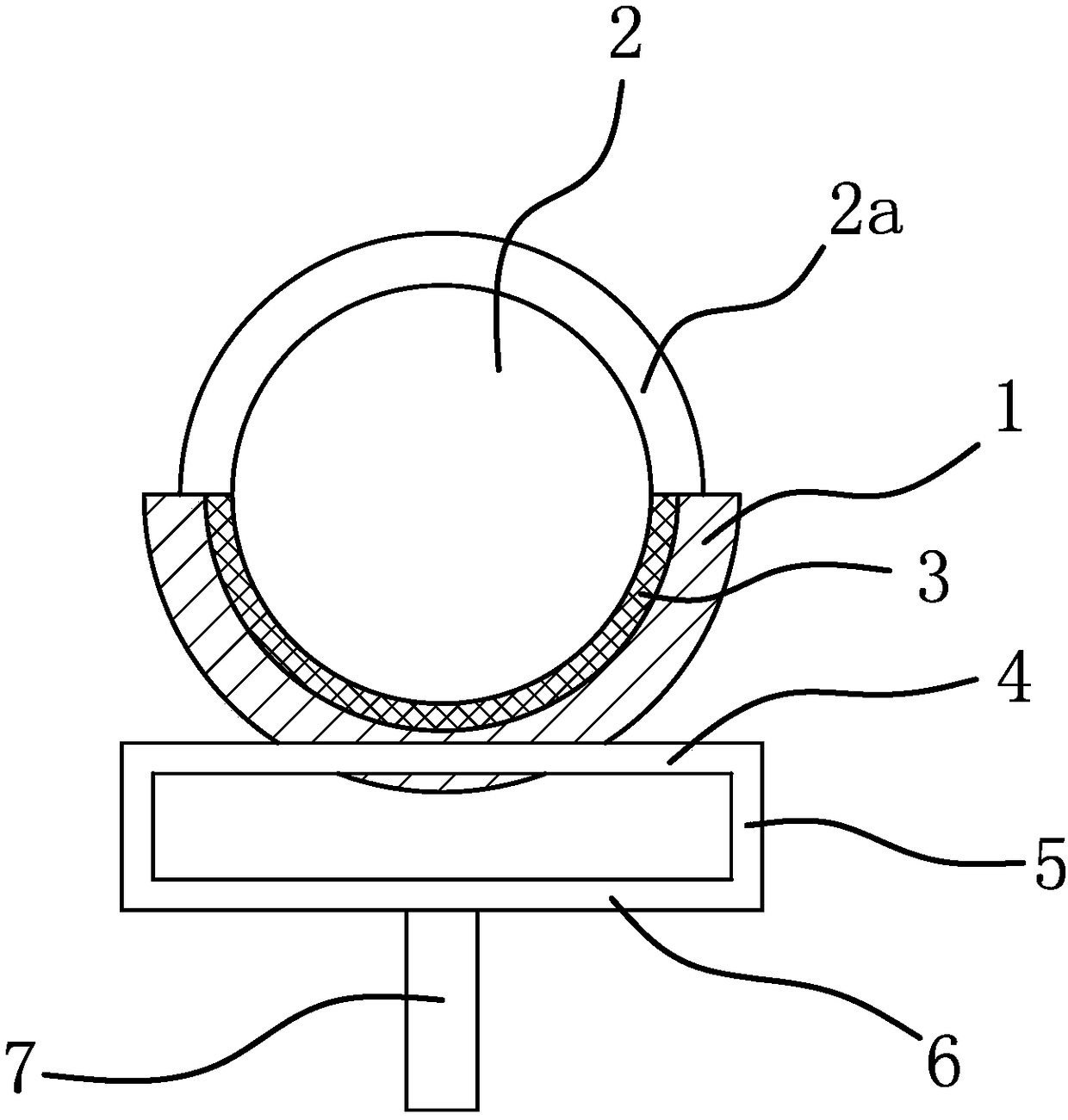 Connecting mechanism of guide cylinder and driving piece in film and television shooting and sound source collecting device