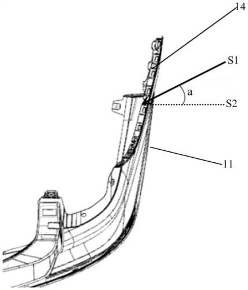 Technological method for spraying pearlescent paint on bumper