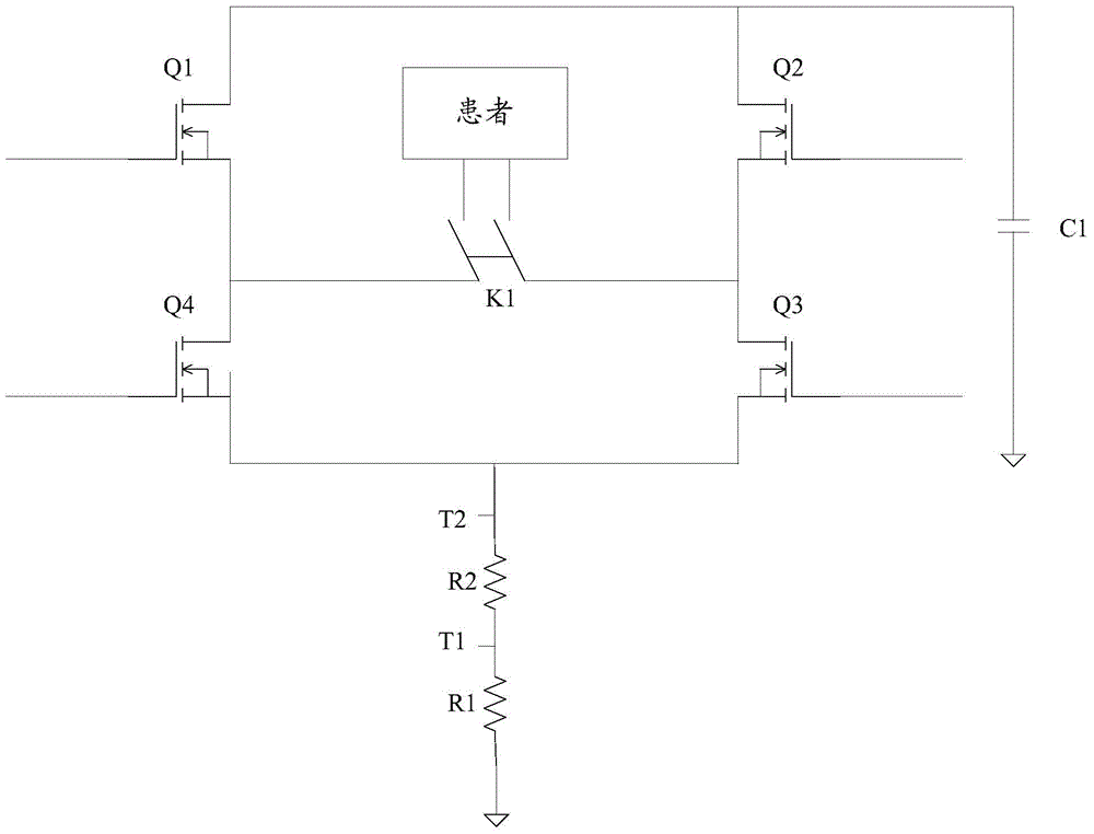 Defibrillating discharge protection system and medical equipment