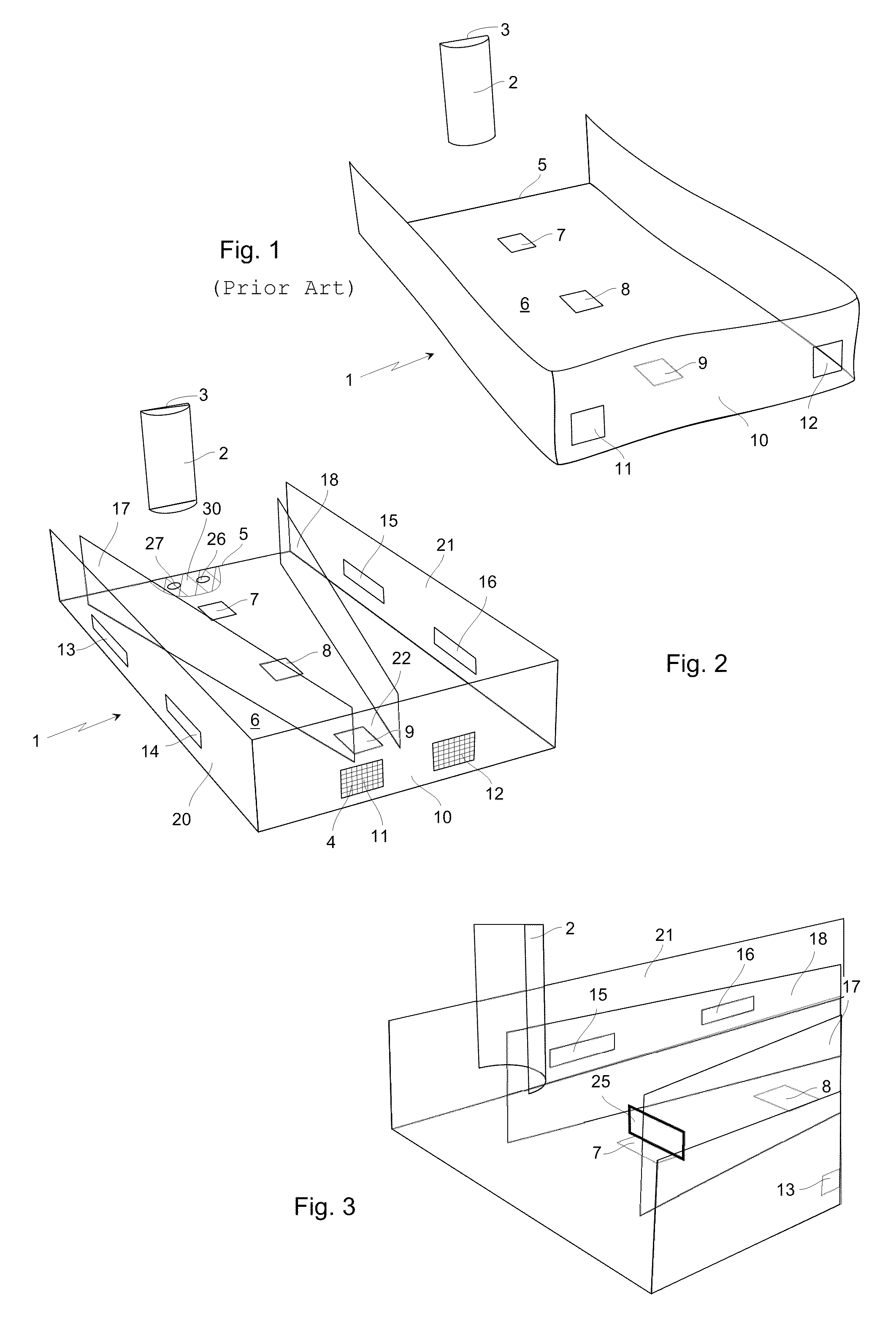 Distributor for use in a method of casting hot metal