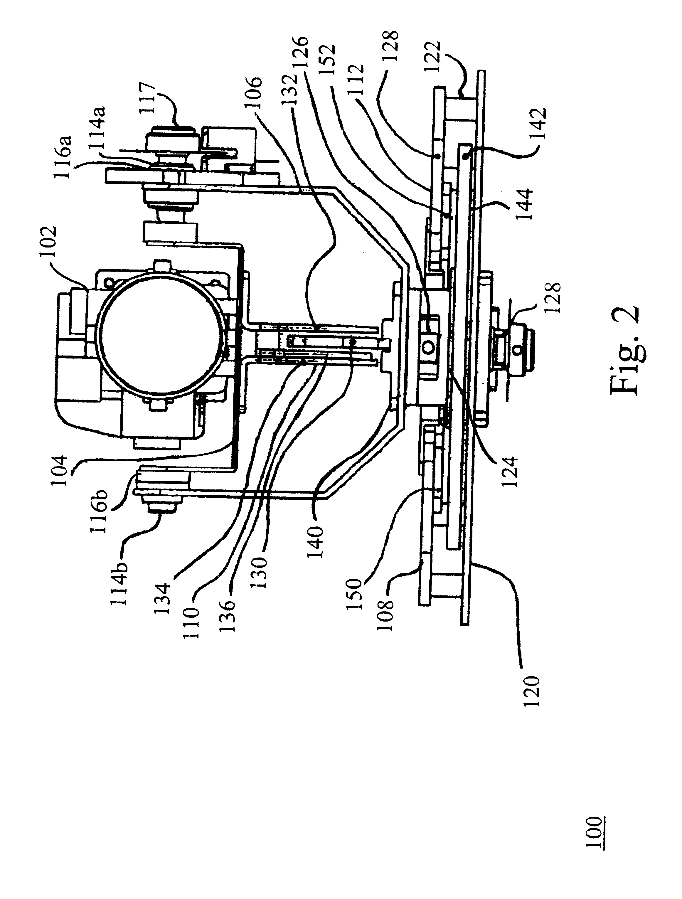 Device for rotatably positioning a camera or similar article about two orthogonal axes