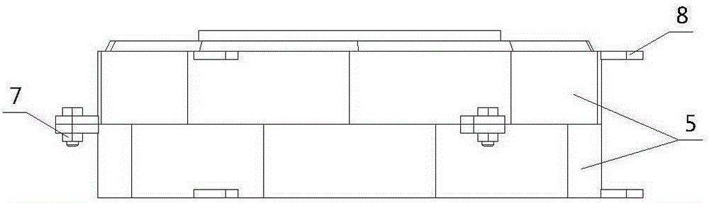 A kind of construction method of bridge pier cofferdam reinforcement structure