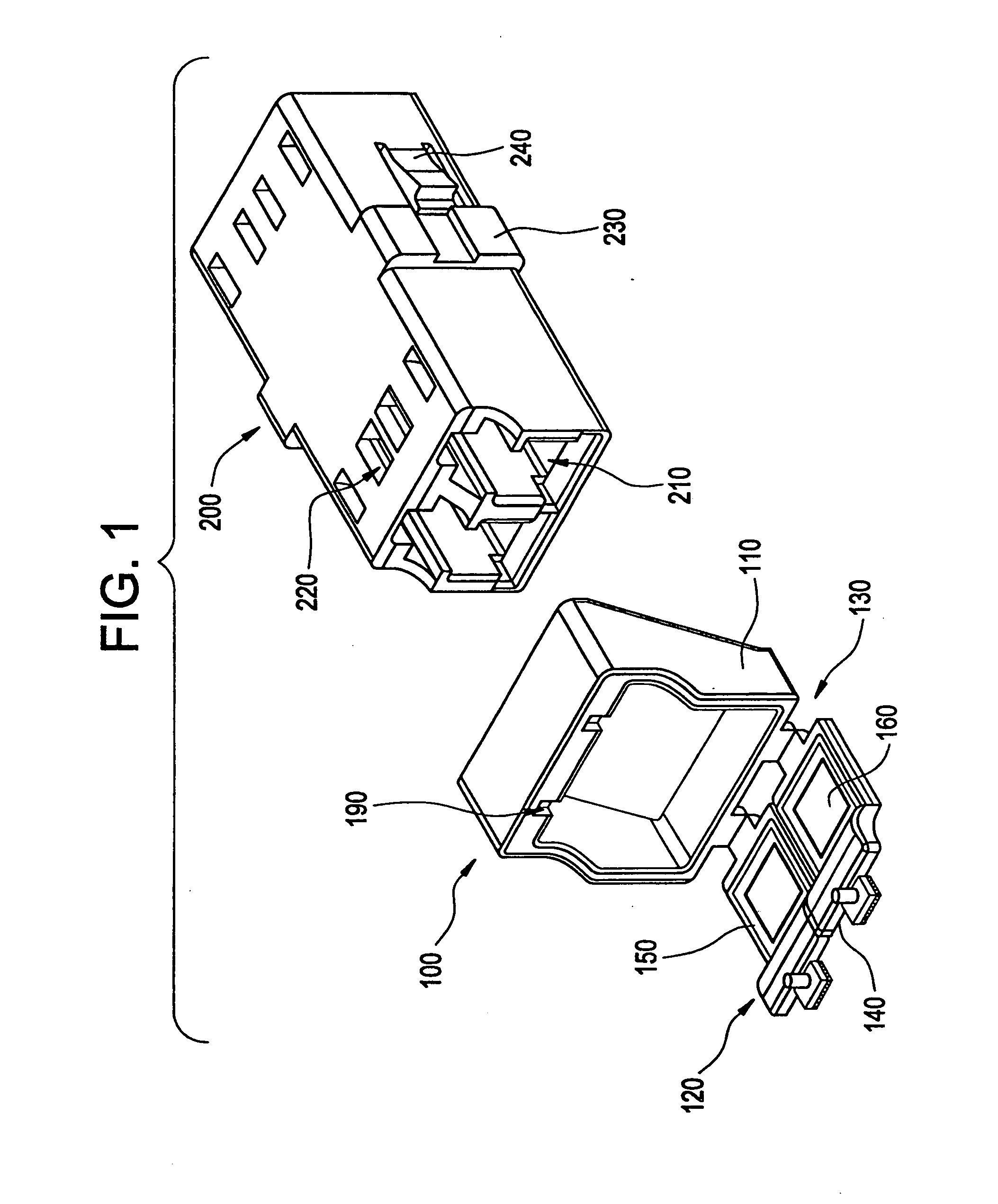 Dust shutter for an optical adapter