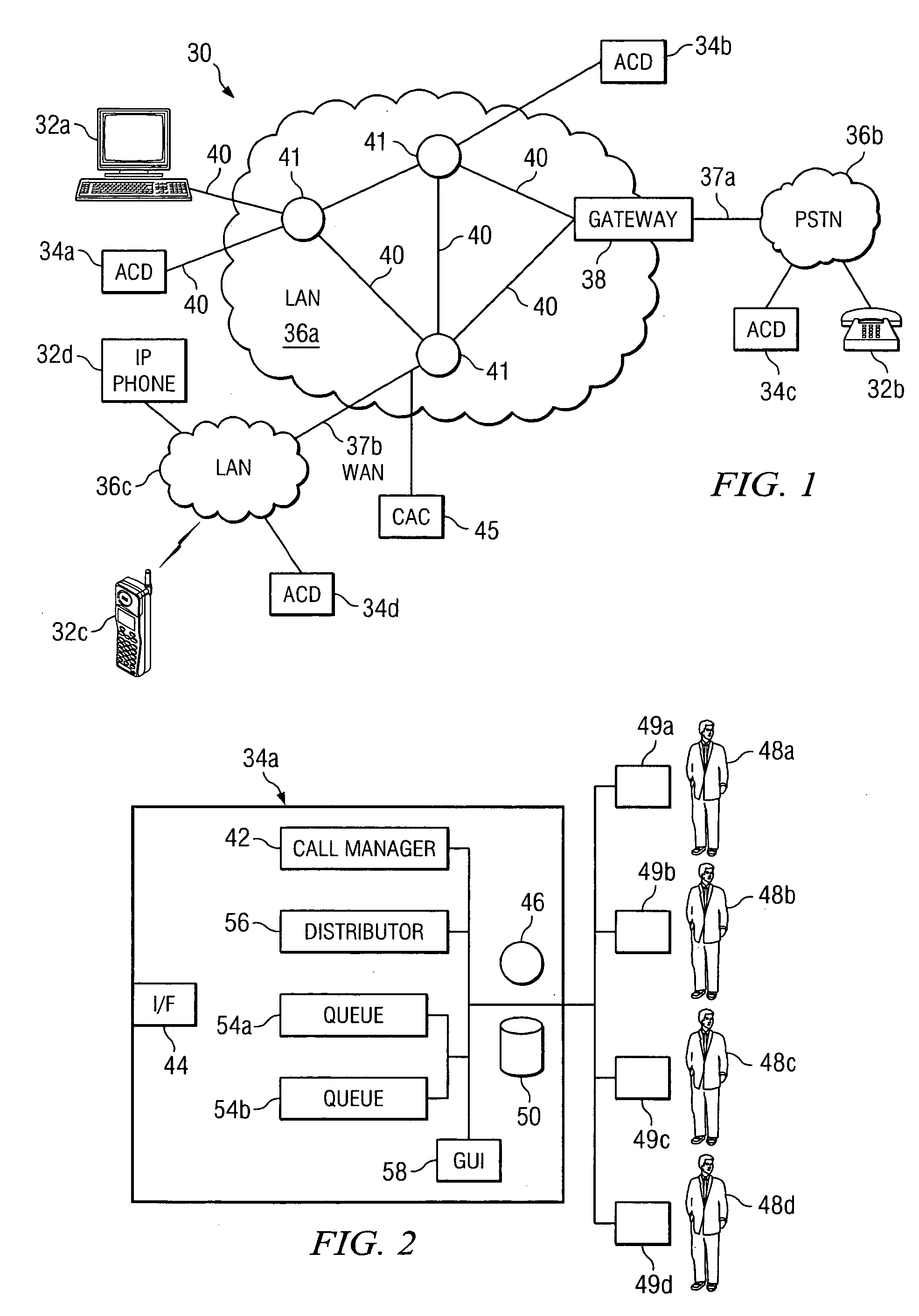 Method and system for handling calls at an automatic call distribution system