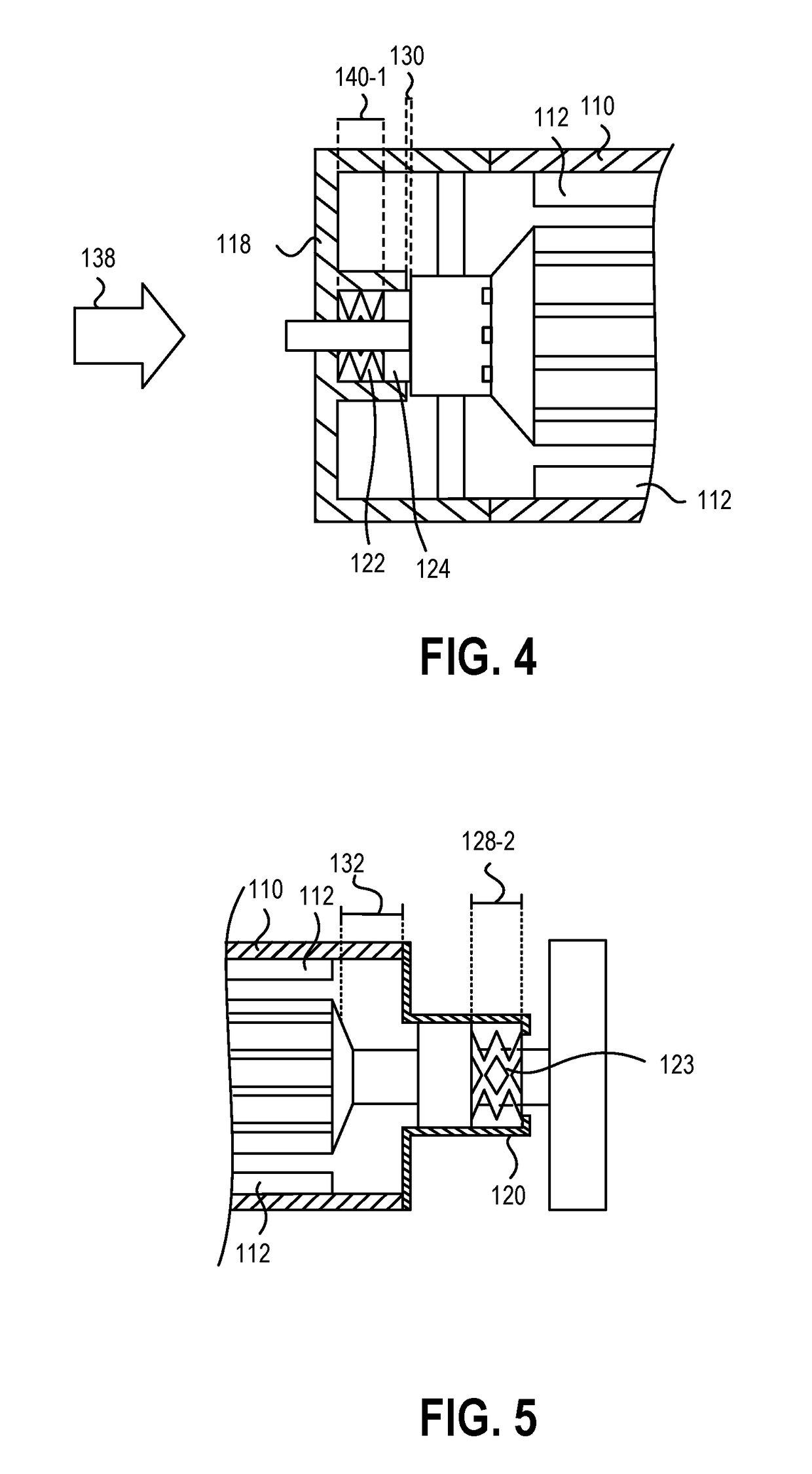 Systems and methods for axial impact resistance in electric motors